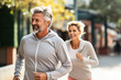 © PixelArtist - couple running together
