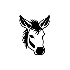 Wall Mural - Donkey Vector