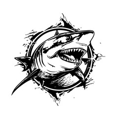 Poster - Shark Vector