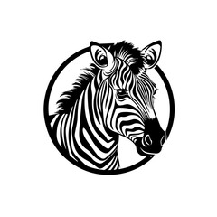 Sticker - Zebra Vector