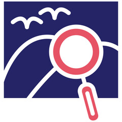 Sticker - Search Image Icon