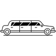 limousine car icon