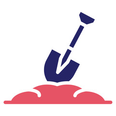 Sticker - Shovel Icon