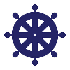 Poster - Ship Wheel Icon