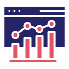 Canvas Print - Website Analytics Icon