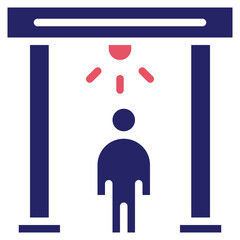 Wall Mural - Detector Icon