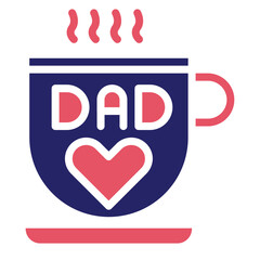 Sticker - DAD Mug Icon