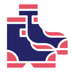 Poster - Electrician Boots Icon