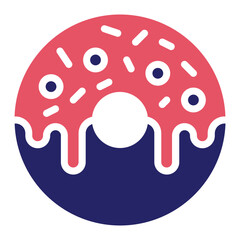 Wall Mural - Donut Icon