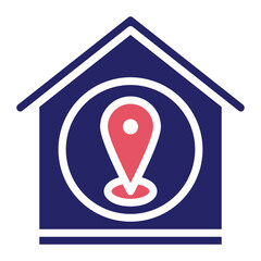 Poster - House Location Icon