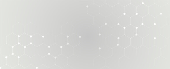 Abstract tech background. Futuristic technology interface with geometric shapes