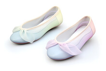 Elegant Soft Pop Style Ballet Flats