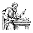 Apostle Paul writes epistles