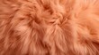 Fur background in peach fuzz shade