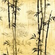 Chinese Pattern Seamless Tile with Bamboo Design