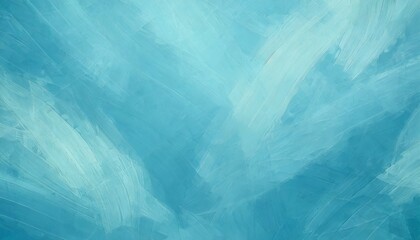 Canvas Print - light blue background with abstract texture design of brush stroke lines or canvas texture