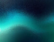 Black dark light jade petrol teal cyan sea blue green abstract wave wavy line background. Ombre gradient. Blue atoll color. Noise grain rough grungy. Matte shimmer metallic electric