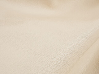 Wall Mural - Texture of leather surfaces of buffalo leather material for sewing bags and clothes in light