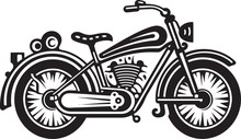 Time Honored Trek Vintage Motorbike Logo Design Yesteryears Glory Classic Bike Mark