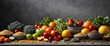 Healthy food clean eating selection fruit vegetable