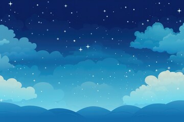 Wall Mural - sky cloud space galaxy background with stars.