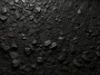Black stone wall texture background. High resolution photo. Full depth of field.