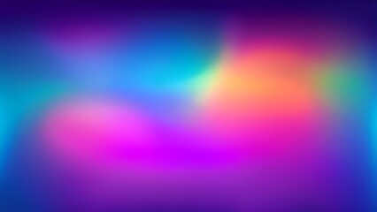 Canvas Print - Gradient Rainbow