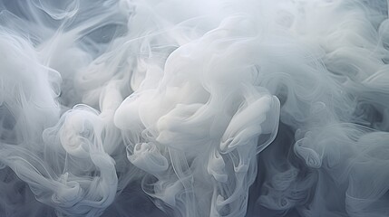 Canvas Print - Abstract Smoke & Fog Art. Generative AI