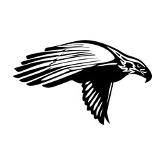 Wall Mural - eagle vector icon