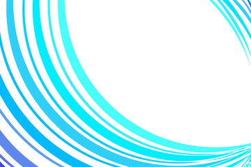 Wall Mural - blue abstract background element border corner frame curve wallpaper presentation education business