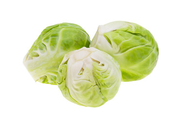 Poster - Brussels sprouts isolated