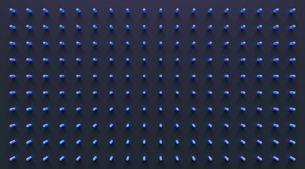Wall Mural - Modern stylish dot pattern Wall background with 3d. Futuristic, Dot pattern background. 3d rendering