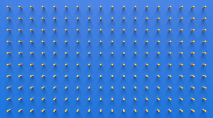 Wall Mural - Modern stylish dot pattern Wall background with 3d. Futuristic, Dot pattern background. 3d rendering