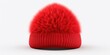 © Fotograf - A red hat with a pom pom on it. Can be used for winter-themed designs or as a fun accessory
