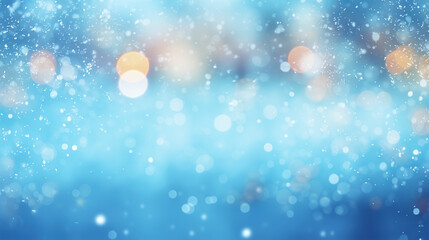 abstract colorful glittering background with bokeh and defocused lights