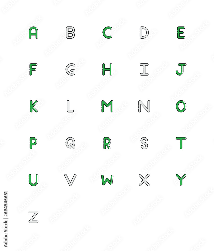 THE LETTER B visual data 7