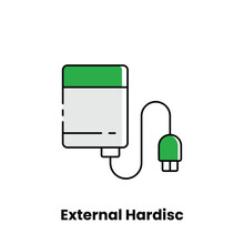 External hard disk, storage, USB, data backup, portable, high capacity, plug and play, file transfer, external storage, backup solution, data security, hard drive, USB 3.0, sleek design, digital