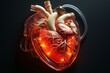 image of a manmade cardiac pacemaker. Generative AI