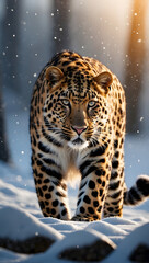 Wall Mural - Amur Leopard