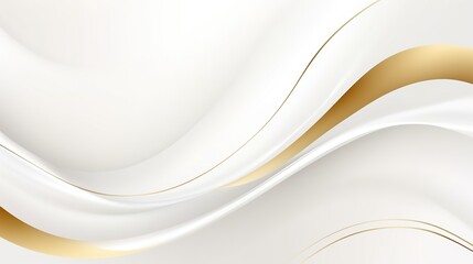 Wall Mural - Abstract shiny color gold wave design element .golden curved yellow lines .with sparkling effect on white background .Used for template or background, banner.