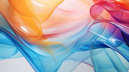Wall Mural - colorful geometrical flowing waves and lines holiday celebration like summer festival. shiny lights.