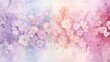 Watercolor shabby chic scrapbooking paper pastel colors