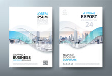 Annual Report Brochure Flyer Design Template, Leaflet Cover Presentation, Book Cover, Layout In A4 Size