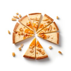 Wall Mural - Sliced Cheese Pizza