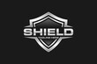 simple shield strong logo