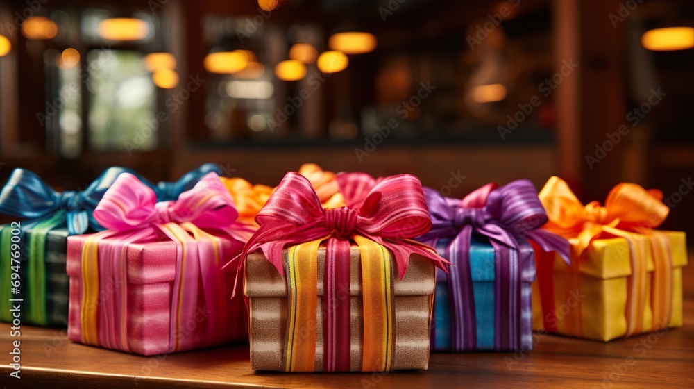 christmas tree with gifts