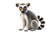 Lemur Illustration On Transparent Background