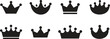 Crown icon. Luxury crown icon vector. Trendy crown shape design. Vector illustration