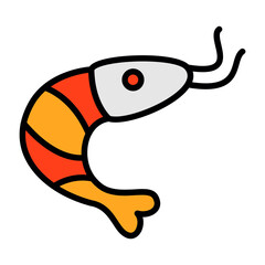 Sticker - Prawn Icon