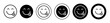 Savoring Food Emoji icon. tasty delicious mouth watering yummy savor flavor taste emoticon logo mark vector. savoring smile with licking tongue due to hungry mood symbol. foodie happy face emoji